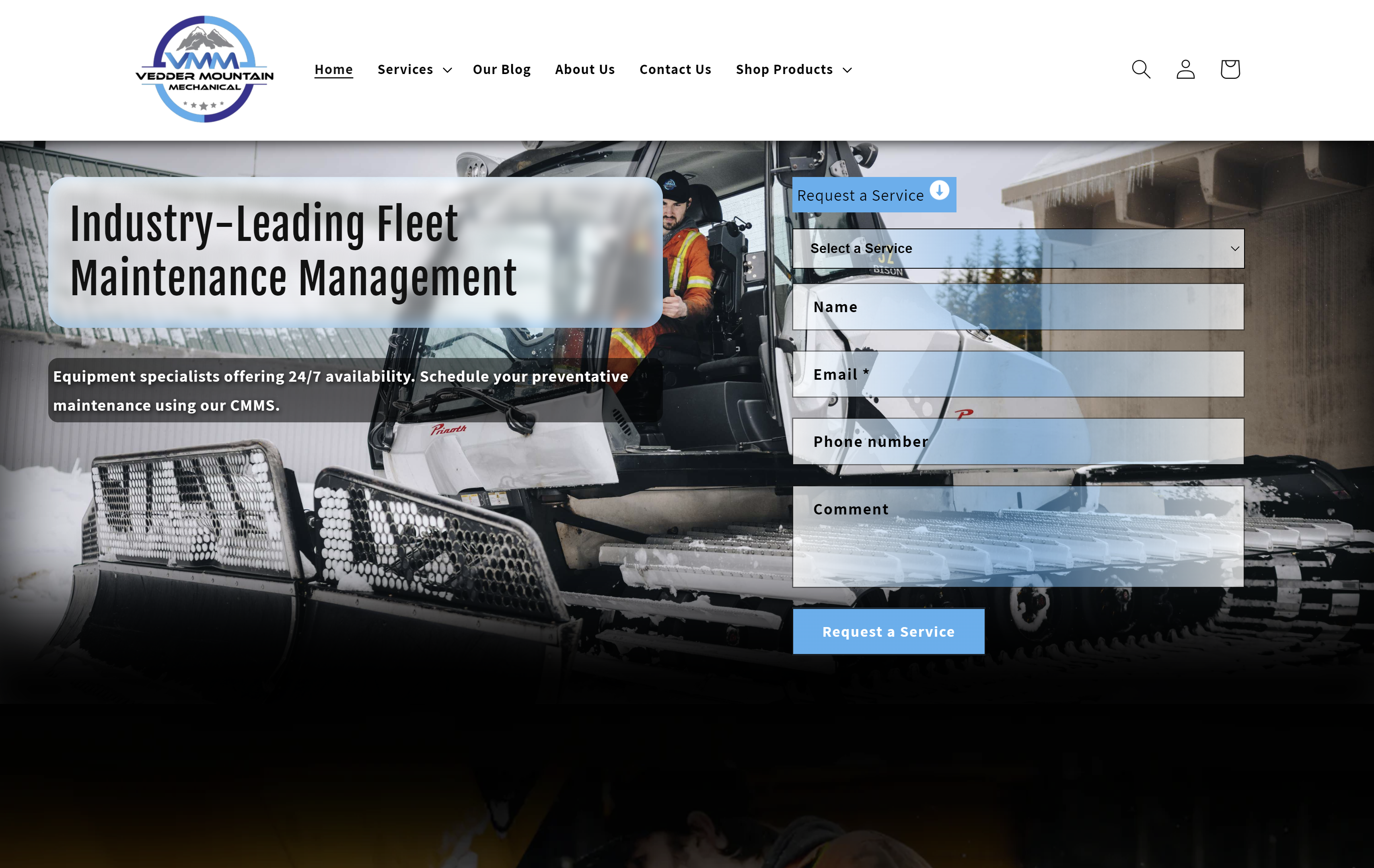 Vedder Mountain Mechanical Website